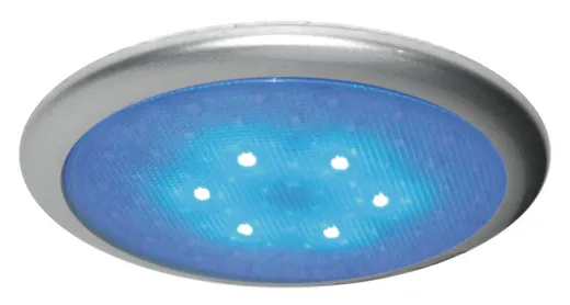 LED-Leuchte 12V / 6W, Slim Light, Ø130xH9mm 588 Lumen Touchsensor