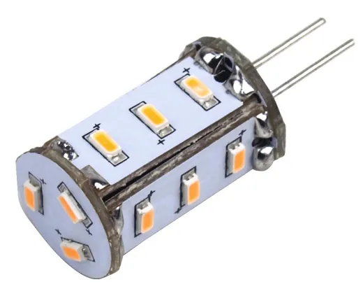LED Leuchtmittel G4, 1W, 82 Lumen, 15x warmweiße SMD