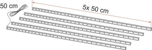 LED-Markisenleuchte für F45 und F75 - Markisenbreite 300 cm