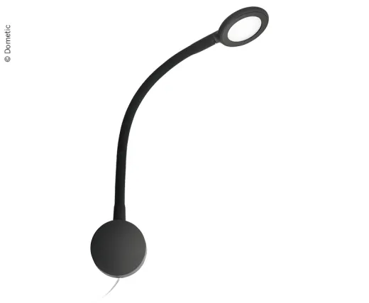 LED-Schwanenhalsleuchte mit 2-fach USB: 1x1A + 1x2A