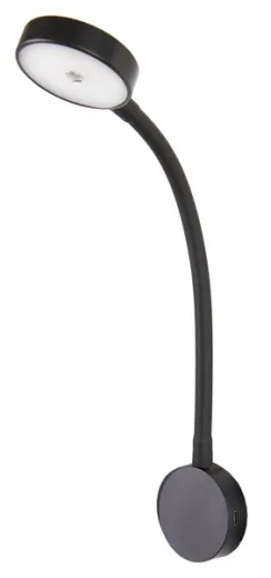 LED-Schwanenhalsleuchten mit weißem und rotem Licht -