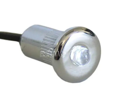 LED Spot Einbau mini, DM 15mm, 0,2W, weiß