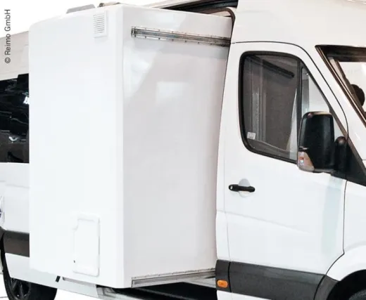Leerkabine für MB Sprinter Wall Slide Out, unlackiert