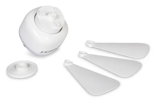 Leuchte mit Ventilator, mit Karabinerhaken, 8000mAh Lithium-Akku