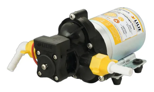 Lilie Shurflo Pumpe Classic Serie weißgelb 1,4 bar, 7L/min
