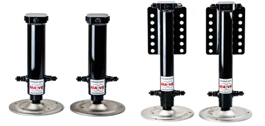 MA-VE Hydraulische Hubstützen - 12 V-System für Ford Transit mit langem Radstand, Einzelbereifung