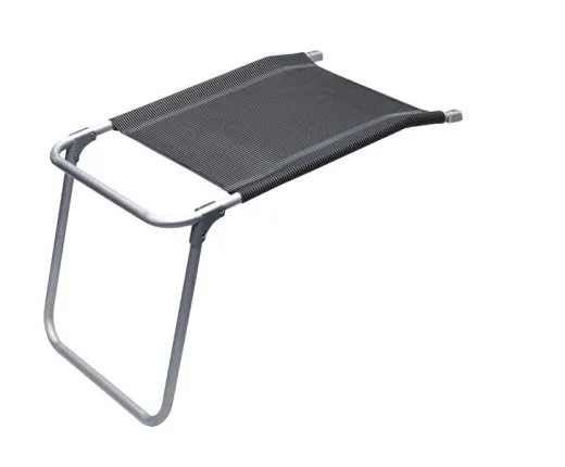 Macaya - Aluminium-Beinauflage mit Rundrohr-Rahmen