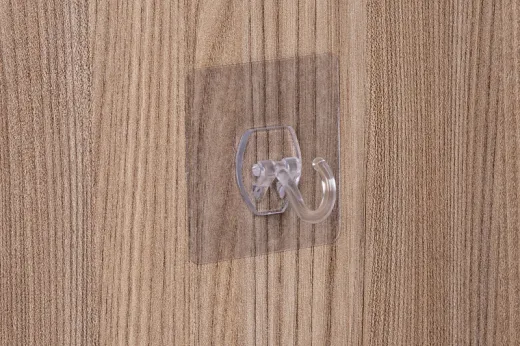 Magischer Variohaken 4er-Set, transp., bis max. 3,5kg, 6,9x6,9cm