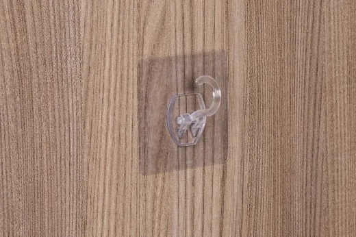 Magischer Variohaken 4er-Set, transp., bis max. 3,5kg, 6,9x6,9cm