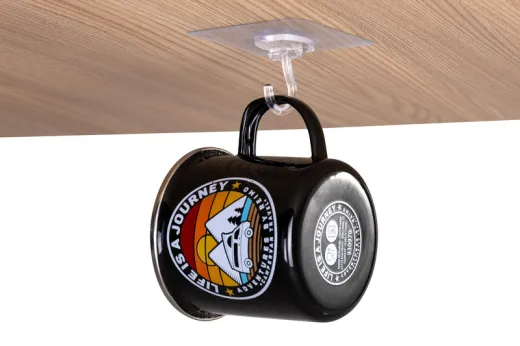 Magischer Variohaken 4er-Set, transp., bis max. 3,5kg, 6,9x6,9cm