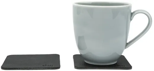 Magnet-Henkeltasse Porzellan 300ml, mit Untersetzer, H9cm, Ø8,5 cm