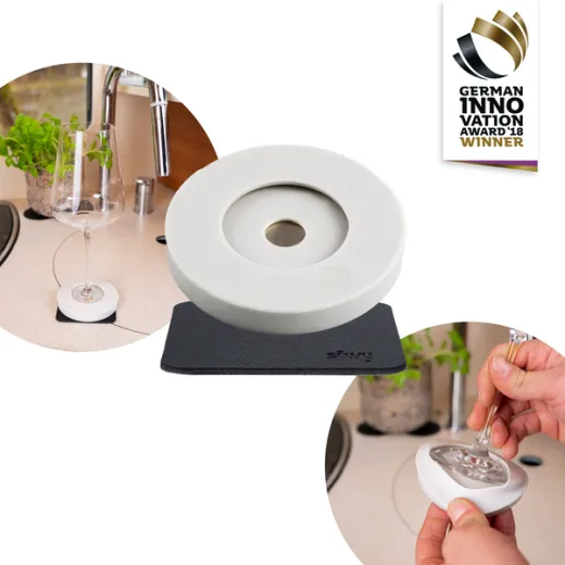 Magnet-Kondom für Stielgläser - 4er Set