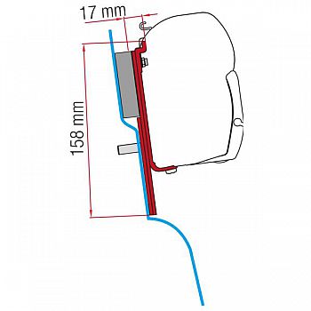 Fiamma Markisen-Adapter für Markise F45