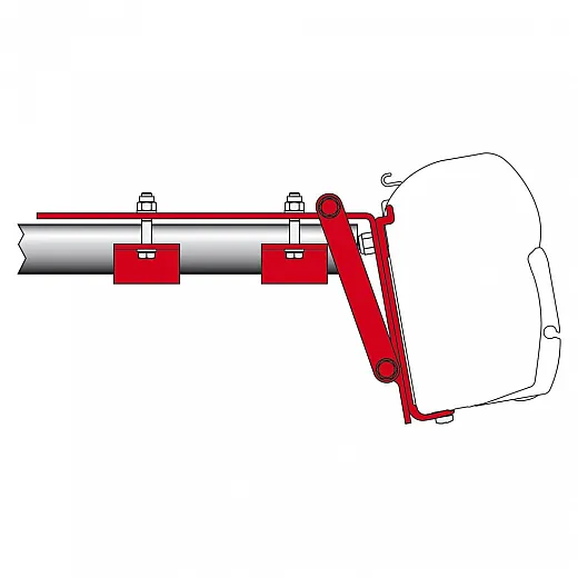 Roof Rail Kit Adapter F45Ti, F45Ti L, ZIP - Kastenwagen