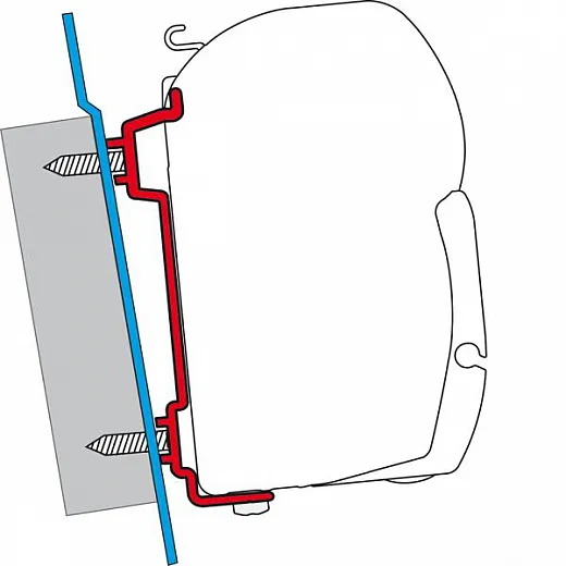 FIAMMA Adapter Ford Transit/ Sprinter/VW Crafter 06