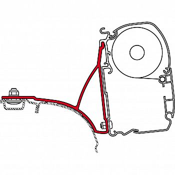 VW T5/T6 California - F45S 2,6m Spezialmarkise