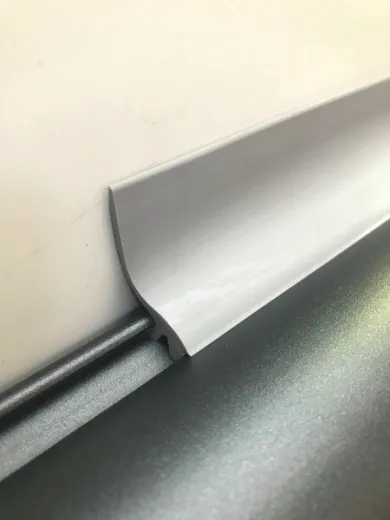 Markisen Dichtprofil universal 50mm L=4,5m, ideal für Wandmontage