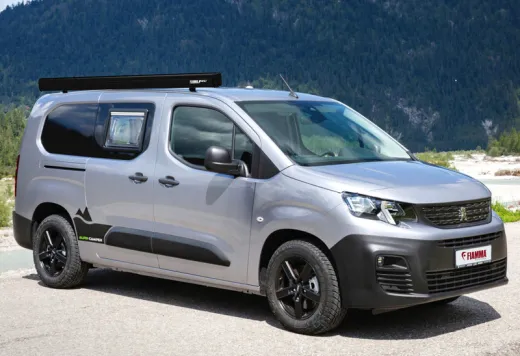 Markisen-Set FIAMMA PSA F45S mit Adapter in schwarz