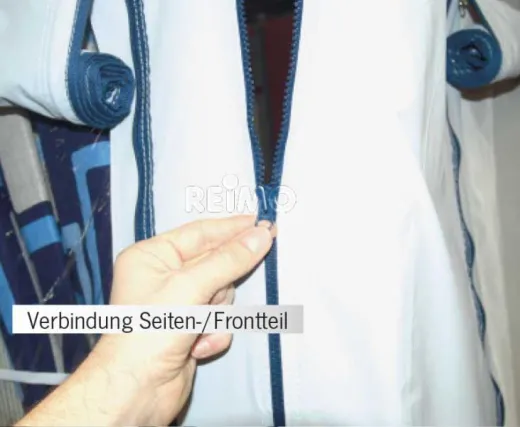 Markisenzelt Villa Store, Breite: 550 cm