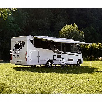Markise Thule Omnistor 5200 - Länge: 3,15 m - Gehäuse: Anthrazit - Tuchfarbe: Mystic Grey