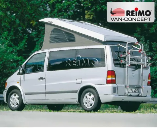 Mercedes Vito Aufstelldach (bis 03) Superflach, vorne hoch