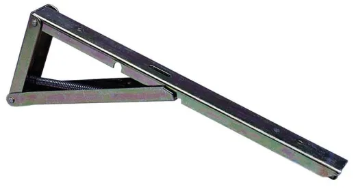 Metallklappkonsole mit Einrastfeder