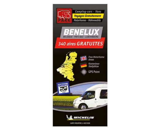 Michelin Stellplatzkarte kostenlose Stellplätze in Benelux
