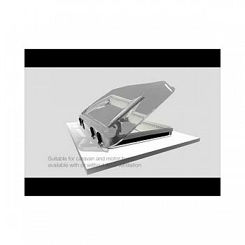 Midi Heki Style 70x50cm Dachhaube für Reisemobile und Caravans