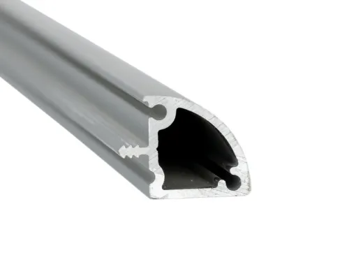 Möbel Abschlussprofil Alu eloxiert 15mm, Stab 2,2m