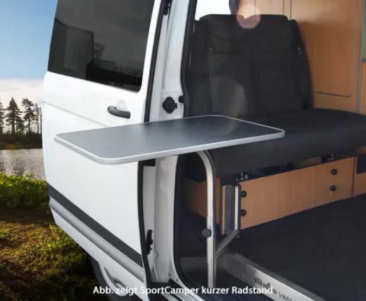 Möbelzeile Fertigteil für VW T6/T5 langer Radstand Sportcamper