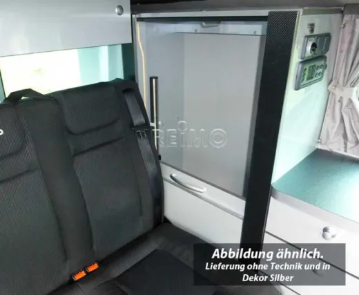 Möbelzeile TrioStyle Fertigteil vormontiert ohne Technik, kurzer Radstand