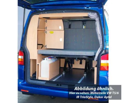 Möbelzeile TrioStyle für VW T6/5 langer Radstand Fertigteil ohne Technik
