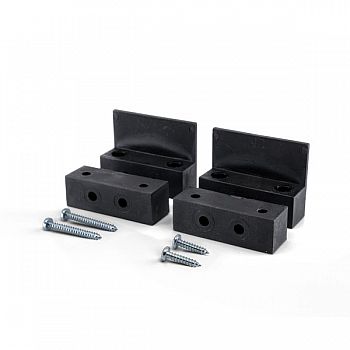Montageadapter für Funkkontakte 2er Set, weiß