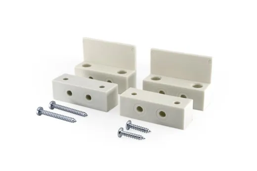 Montageadapter für Funkkontakte 2er Set, weiß
