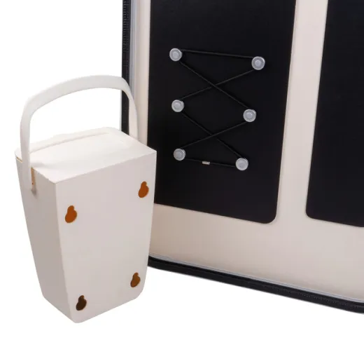 Mülleimer abnehmbar, für Aufbautür, 32x17x23cm, creme beige