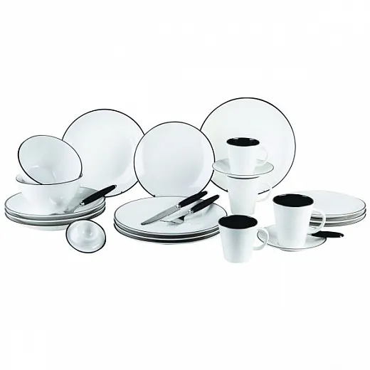 Melamin Müslischalen LINEA, 4 teilig