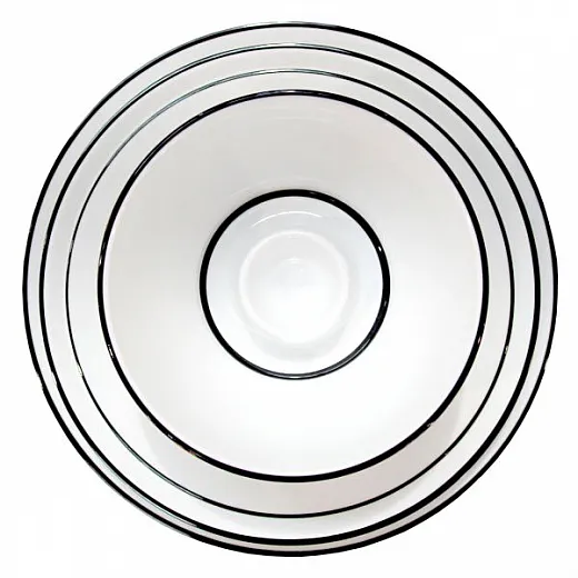Melamin Müslischalen LINEA, 4 teilig