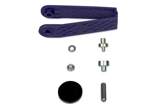 Ösen mit Scheiben in Messing 50 Stück, 4mm