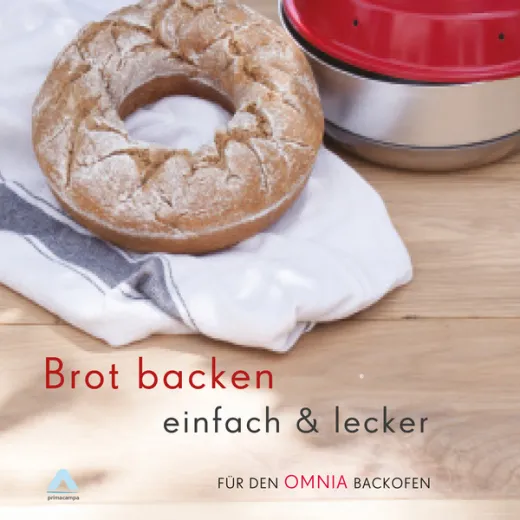 OMNIA Backbuch - Brot backen, 64 Rezepte für Brot u. Brötchen