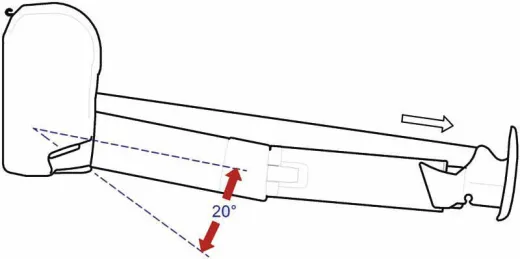 Omnistor 8000 Gelenkarm-Markise 600cm, Auszug 275cm.