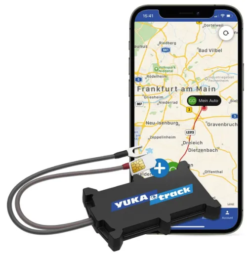 Ortungs-Komplett-Set easyWire zum direkten Anschluss an die Fahrzeugbatterie