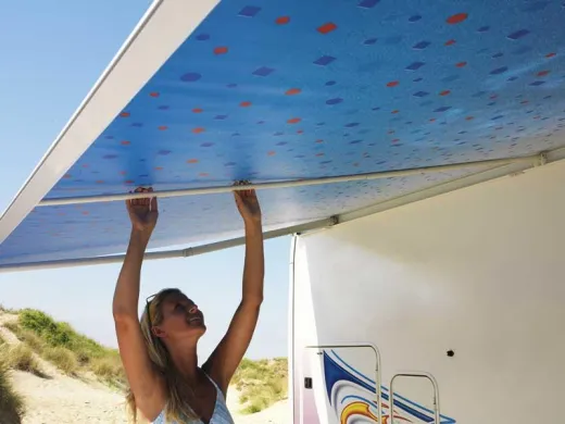 Perfectroof PR 2500 - 4,5 m Silber / Grey Waves