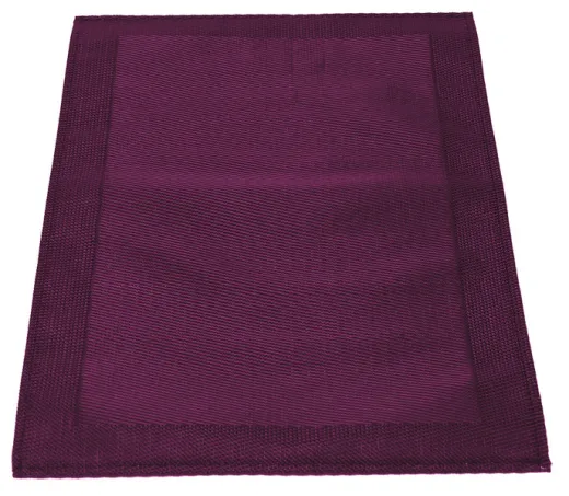 Platzdeckchen 2er Set, 30x45cm, Farbe: Heidelbeere