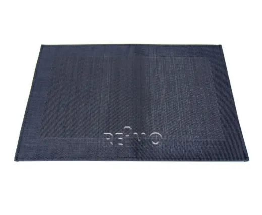 Platzdeckchen 2er Set, 30x45cm, schwarz