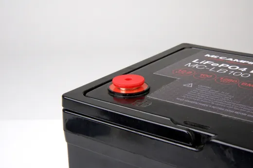 Polabdeckung flach-rund für Plus+Minuspol M8 von Batterien