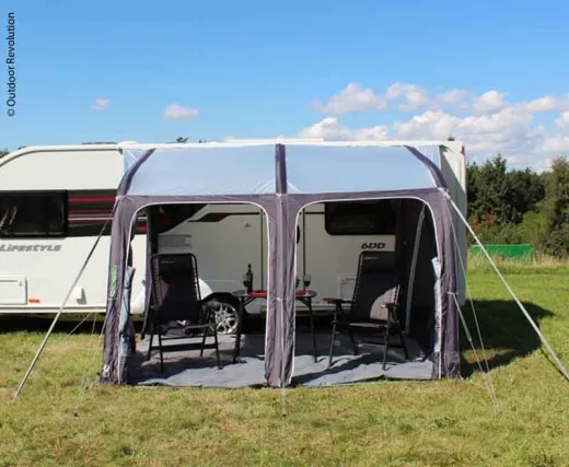 Premium Vorzelt von Outdoor Revolution, Anbauhöhe 265-280 cm