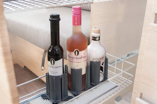 Purvario FLEXXI 100 Flaschen und Glashalter - Anthrazit