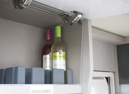 Purvario Glas-/Flaschenhalter, hoch,f. 6 Gläser,Flaschen