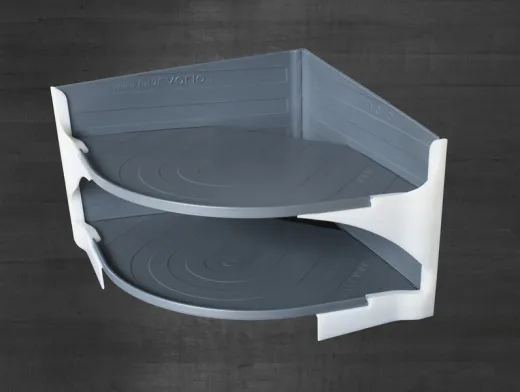 Purvario Tellerhalter H15xB23,5xT23,5cm, verhindert Geschirrklappern