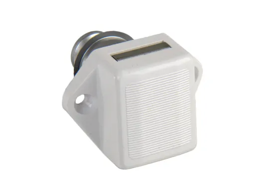 Push Lock Mini - Verchromt matt